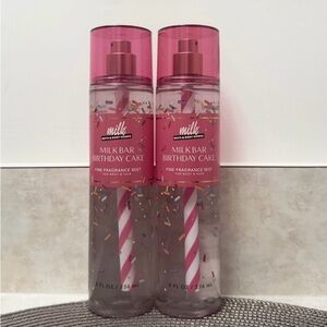 NWT BBW Milk Bar Birthday Cake Fragrance Mist bath and body works